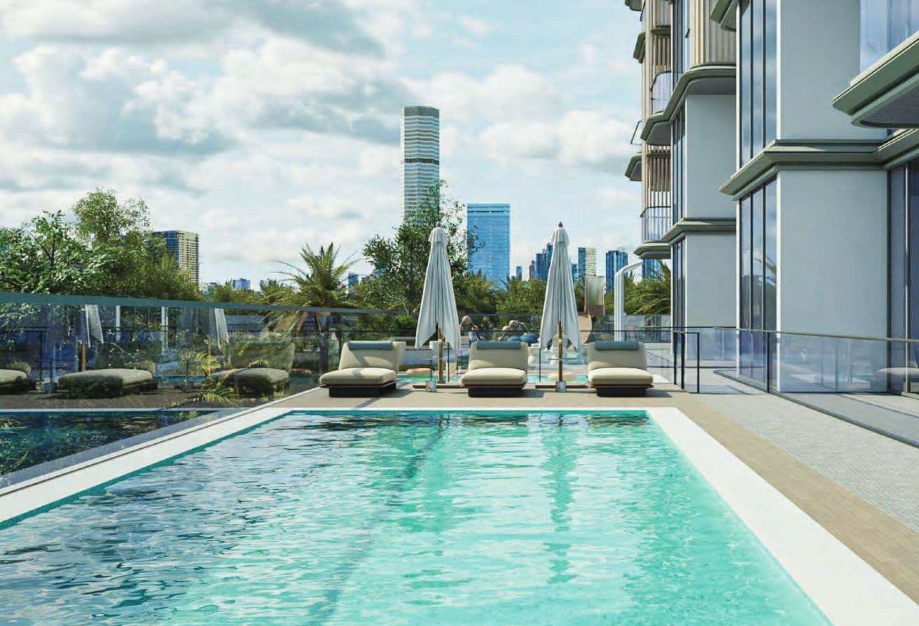 Spacious | Study + Maid | Pool & Amenities View